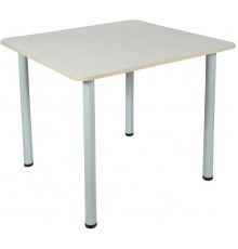 Стіл для їдалень квадратний 4-місний, кругла труба, ростова група №6