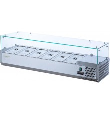 Вітрина холодильна для топінгу GoodFood GF-VRX1200/380-H6C