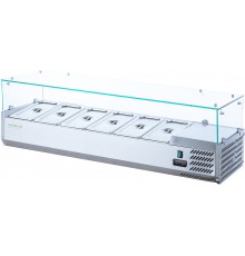 Вітрина холодильна для топінгу GoodFood GF-VRX1500/380-H6C