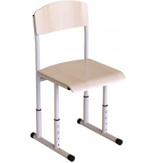 Стілець П-подібний на круглій трубі