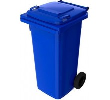 Пластиковий контейнер для сміття 120 л: С плоской крышей