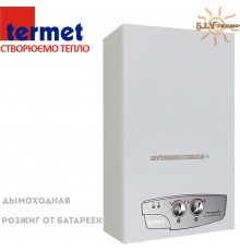 Газовий проточний водонагрівач Termet TermaQ GE19-02 ELECTRONIC PRO Розпалювання від батарейок Польща