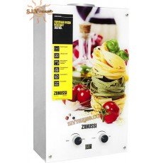 Газовий проточний водонагрівач Зануссі Fonte Glass Спеції GWH 10 Димохідна Китай - Італія