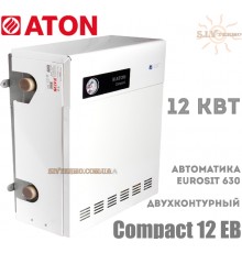 Котел газовий Aton Compact 12 ЕВ Парапетний Двоконтурний Закрита камера згоряння Красилів ТОВ «Завод «АТОНМАШ»