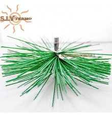 Йорж з пластика 130 мм Чистка димових каналів Польща