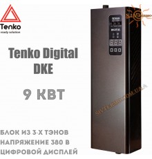 Електричний котел Tenko Digital 9 кВт Управління: цифрове Напруга живлення: 380В 3Ф Без насоса Без розширювального бака Харків - Україна