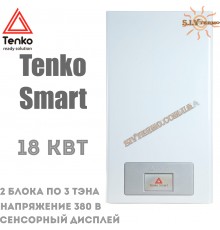 Електричний котел Tenko Smart 18 кВт Управління: Цифрове Напруга живлення: 380В 3Ф Насос Розширювальний бак Харків - Україна