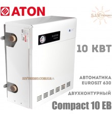 Котел газовий Aton Compact 10 ЕВ Парапетний Двоконтурний Закрита камера згоряння Красилів ТОВ «Завод «АТОНМАШ»
