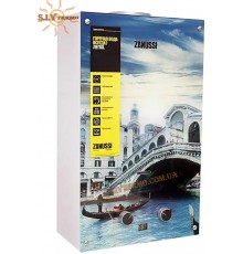 Газовий проточний водонагрівач Зануссі Fonte Glass Ріальто GWH 10 Димохідна Китай – Італія