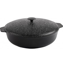 Сковорода з двома ручками та кришкою 32 см