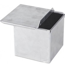 Форма для тостового хліба 260х100х90 алюмінієва, з кришкою, точковий провар