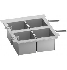 Rational Комплект з 4 порційних кошиків 1/6 GN 60.76.407