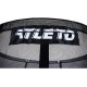 Батут Atleto 404 см з внутрішньою сіткою multikolor