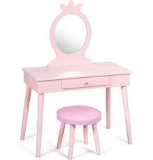 Туалетний столик Bonro В-084 (рожева табуретка)