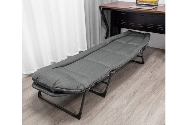 Шезлонг лежак ліжко розкладне Bonro B2002-3 темно-сірий