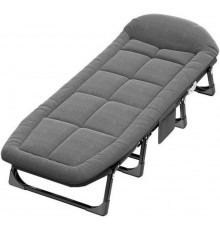 Шезлонг лежак ліжко розкладне Bonro B2002-4 темно-сірий