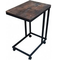 Стіл журнальний на колесах лофт Bonro 1045