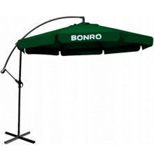 Садова парасолька Bonro 3,0 M*6K з нахилом зелена