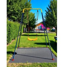 Гойдалка дитяча вулична металева Spoko SP-S02 різнокольорова