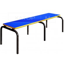 Лава (лавка) з сидінням із ДСП для дитячого садка.