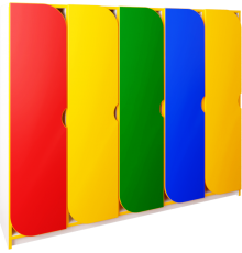 Шафа для дитячого одягу Секційна-1250