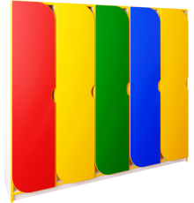 Шафа для дитячого одягу Секційна-1394