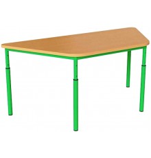 Дитячий стіл трапеція регульований по висоті Ø22 до Ø27