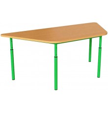 Дитячий стіл трапеція регульований по висоті Ø22 до Ø27