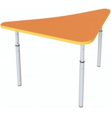 Дитячий стіл Дзвіночок трикутний регульований по висоті Ø22 до Ø27