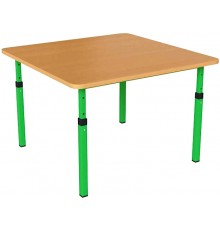 Дитячий стіл квадратний регульований 20×20 25×25