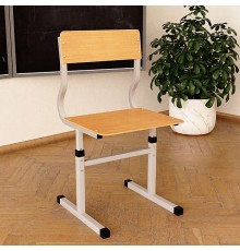 Стілець для школярів (учнівський) Кадет Т-подібний регульований по висоті 20×20 25×25 пряма фанера