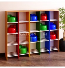 Полиці для горщиків із прутами