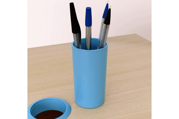 Стаканчик для ручок та отвір під стаканчик (комплектуючі для учнівських меблів)