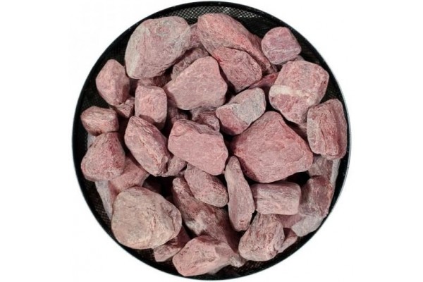 Каміння для сауни Яшма обваловане 5-12 см / 25 кг