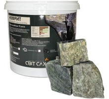 Каміння для сауни Нефрит колото-пиляне 5-12 см / 10 кг