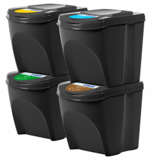 Набір контейнерів для сортування відходів Noveen GSB254