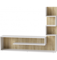 Стінка Art In Head Light 1500x1220x266 Дуб сонома та Білий діамант (LT06130100000)