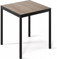 Обідній стіл Art in Head Brevity Loft mini 670х750х670 Дуб вінтаж оксид/Чорний метал (TB03090000030)