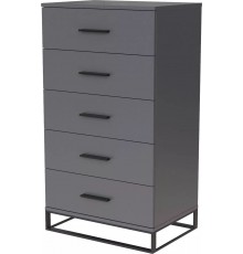 Комод Art in Head 600 Ascet 600x1080x425 Графіт (AS05070000030)