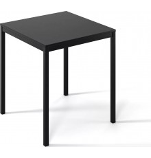 Обідній стіл Art in Head Brevity Loft mini 670х750х670 Графіт/Чорний метал (TB03070000030)