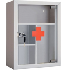 Wall-mounted metal First aid Kit AM-101