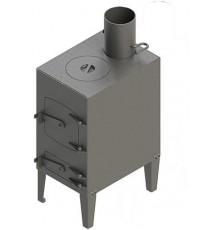 Піч-буржуйка з плитою Насамс М2