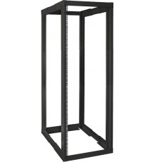 Чорна стійка серверна дворамна IPCOM СТ-33U-06-10