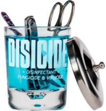 Манікюрна склянка для дезінфекції інструментів Disicide Small Glass Jar (160ml) D720019