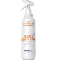 Незмиваючий спрей для глибокого відновлення пошкодженого волосся Immortal I'M Vegan Re-Bond Leave-in-Spray (250ml) NYC-74