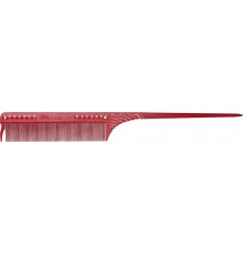 Гребінець із дрібними зубчиками JRL Fine Teeth Tail Comb Red JRL-101