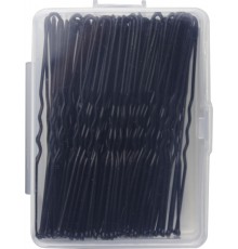 Гранадлі для волосся SPL, чорні (6.5 см/100 шт) 3040-0165