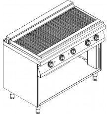 Гриль ел. Kogast EZT127/VZ-B