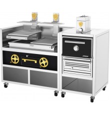 Піч на деревному вугіллі Josper CVJ-50-2-1-PRO-S