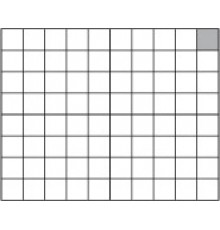Решітка Waico 80 делений 50x50